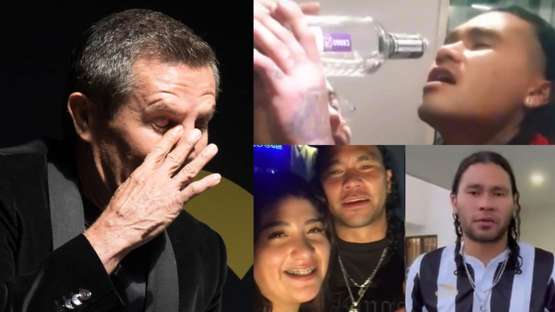 Julio César Chávez was shocked after seeing Gullit Peña under the influence of alcohol
