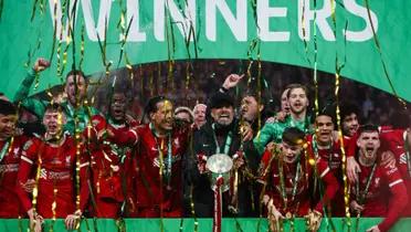 Jurgen Klopp and Liverpool plan to have a celebration for this trophy soon.