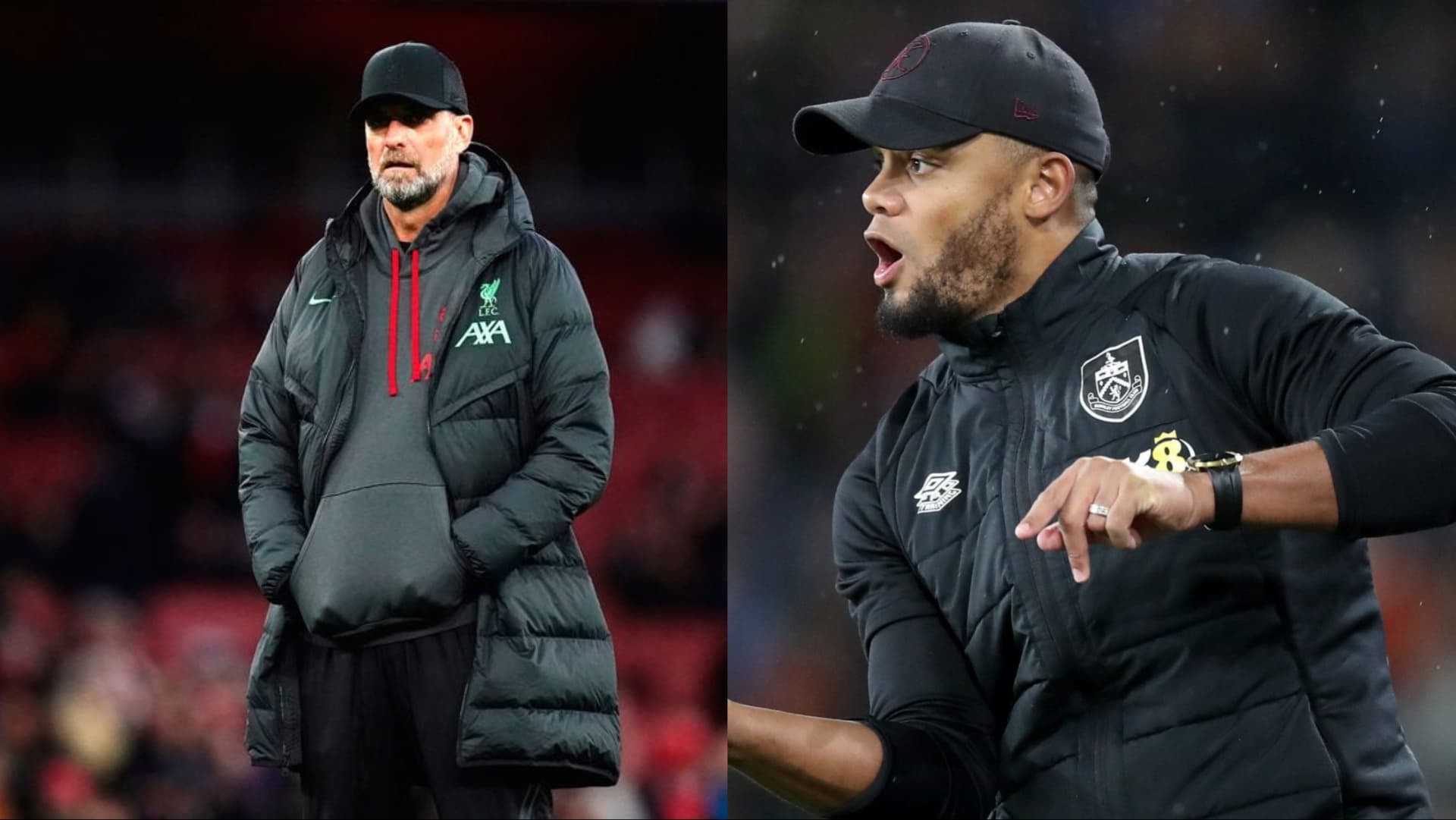Jurgen Klopp and Vincent Kompany announces their starting XI's for today's game at Anfield.