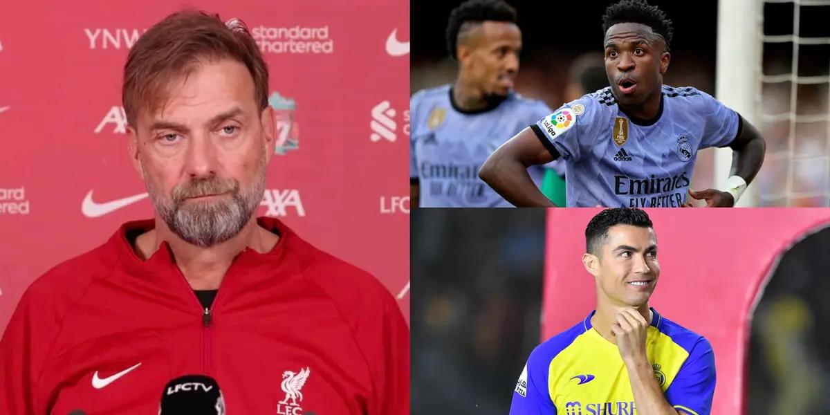 Jurgen Klopp decided who was the best, neither Vinicius nor Cristiano
