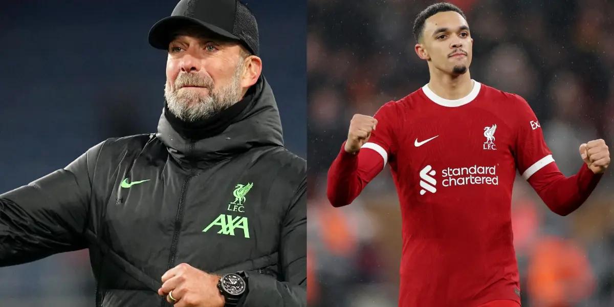 Jurgen Klopp will have Trent back sooner rather than later.