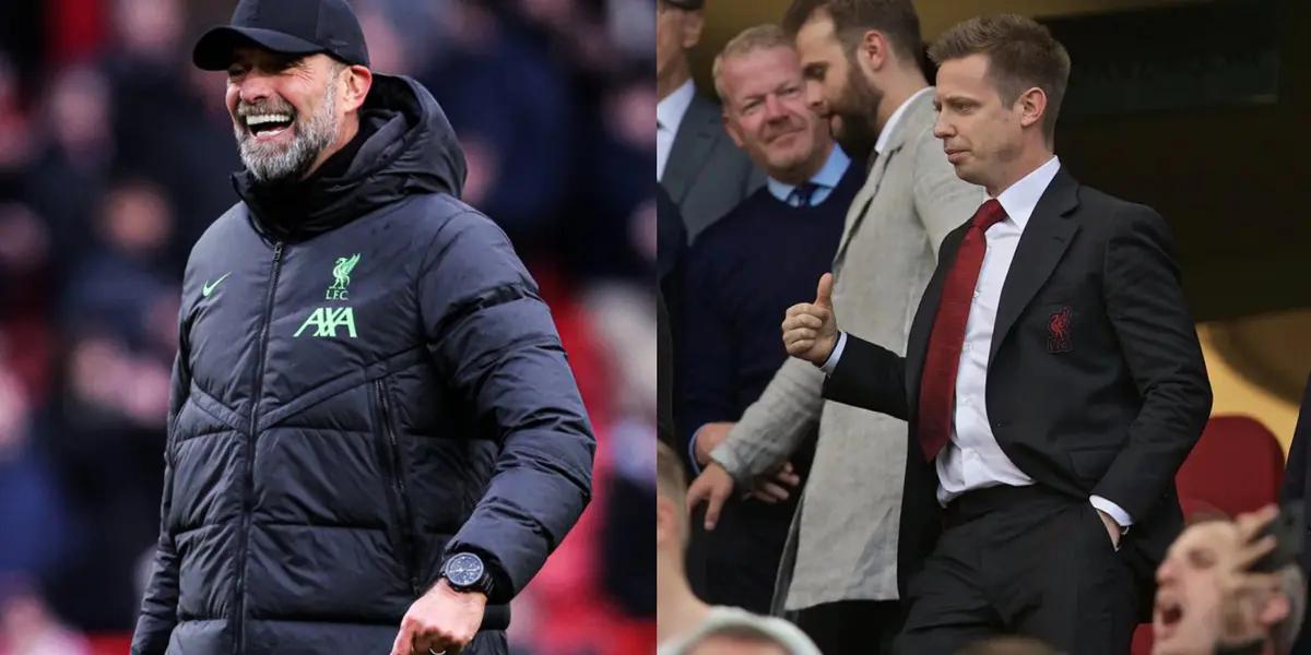 Jurgen Klopp will leave Liverpool this summer but a crucial member could return.