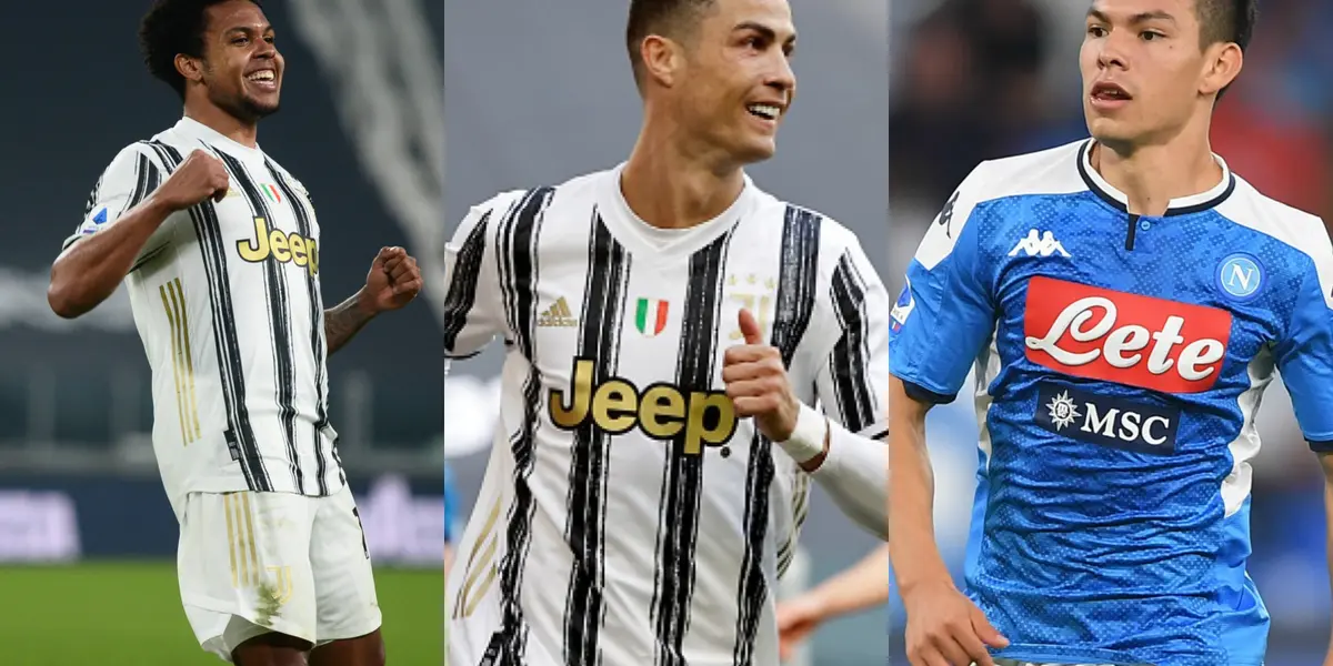Juventus, with McKennie as a starter and Cristiano as a substitute, beat Bologna and took advantage of the draw of Napoli de Lozano at home, who will play the Europa League