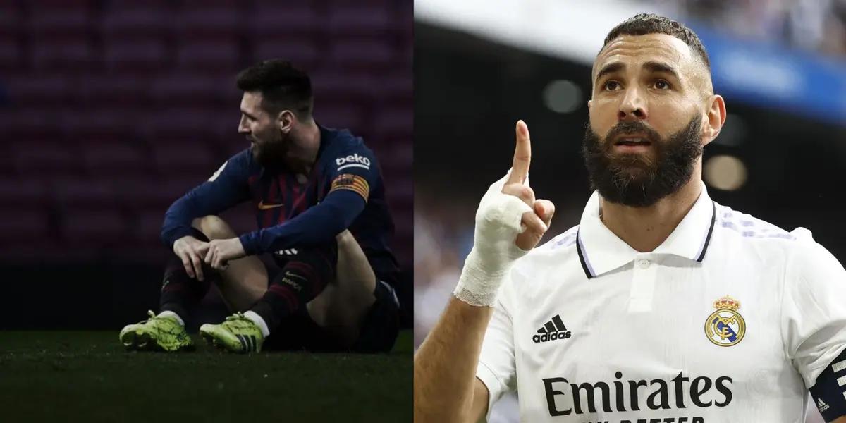 Karim Benzema did not attend the ceremony, and then hi uploads this Instagram story…