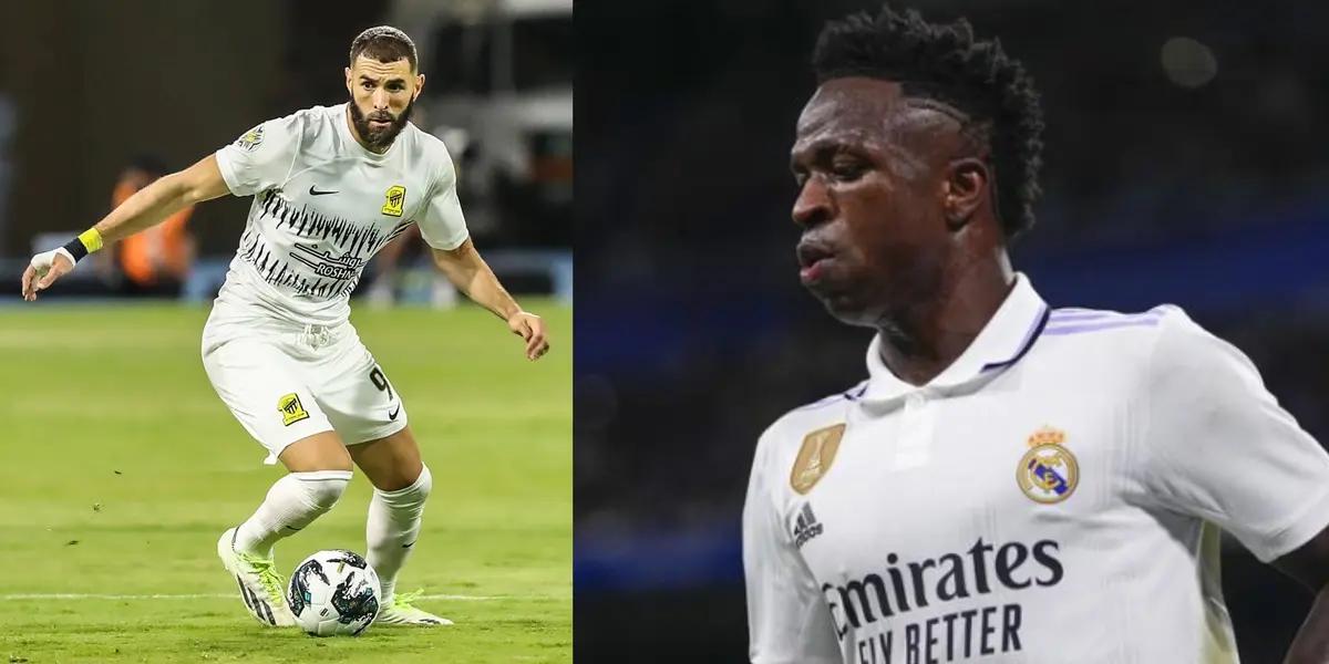 Karim Benzema scored a banger at Saudi Arabia