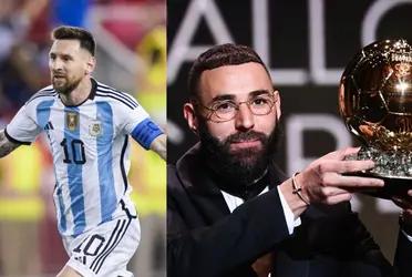 Karim Benzema won the Ballon d'Or and Argentina reacted in a peculiar way