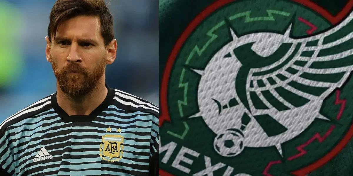 Karma comes to a player who rejected El Tri and preferred to go to another country