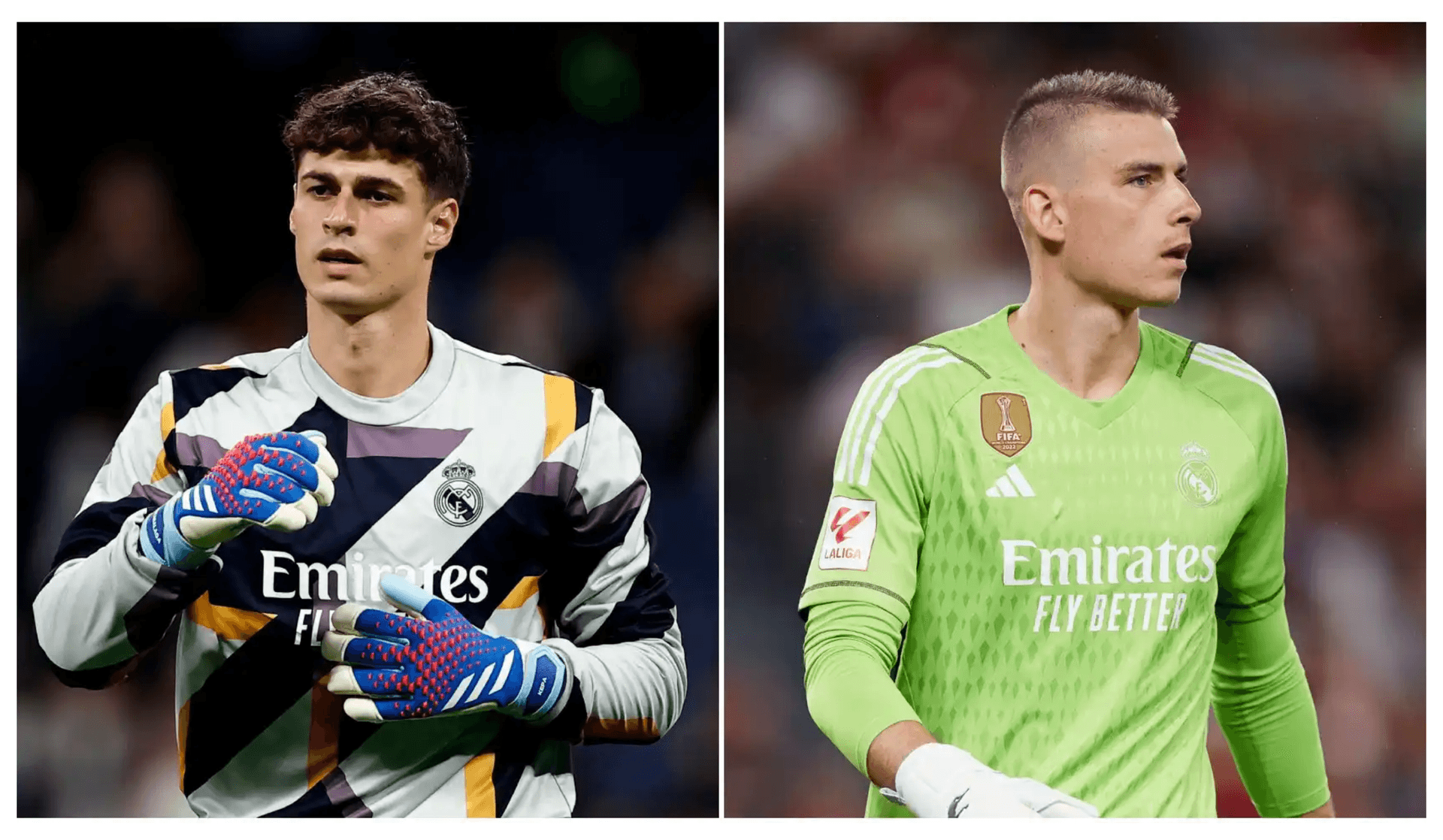 Kepa and Lunin