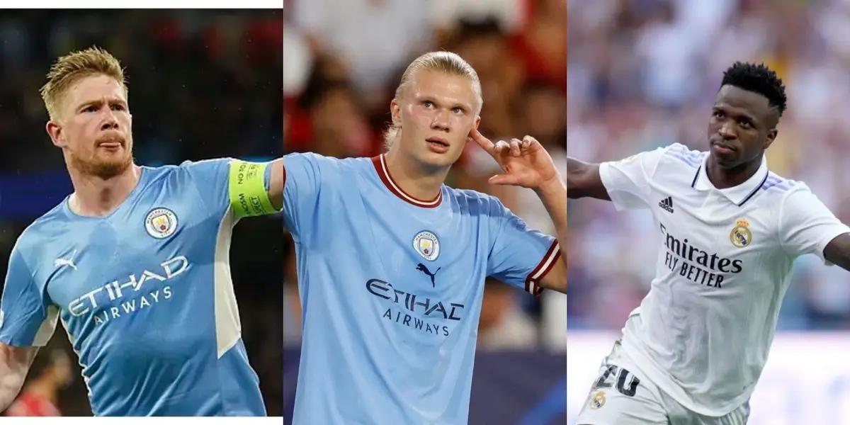 Kevin de Bruyne chose the two best forwards today and surprised with his decision