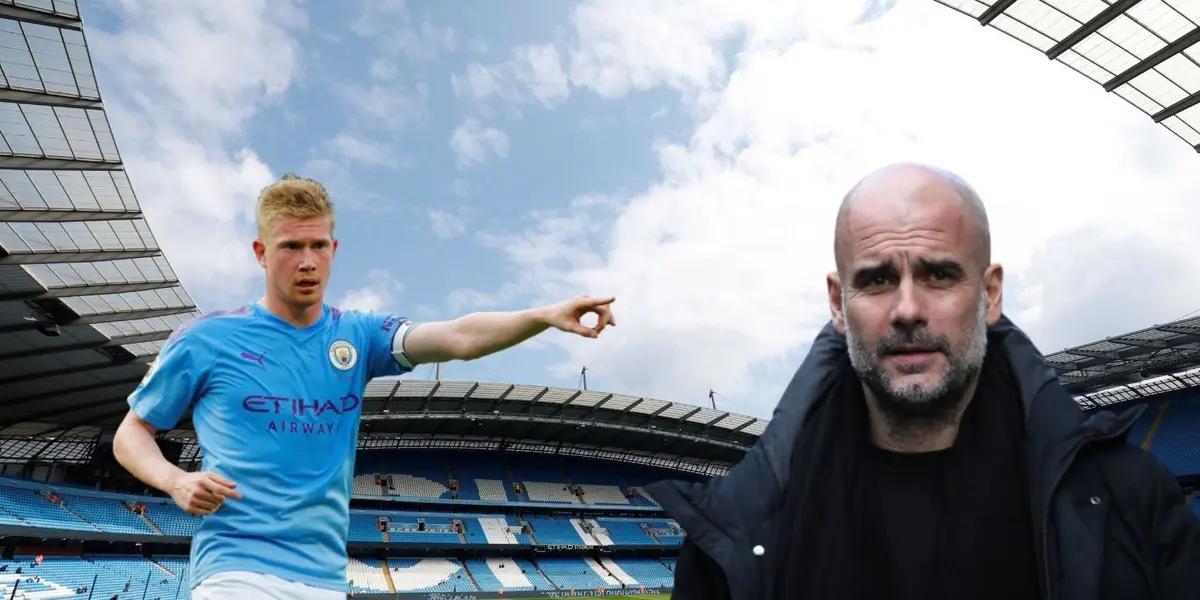 Kevin De Bruyne gives the worst news to Pep Guardiola