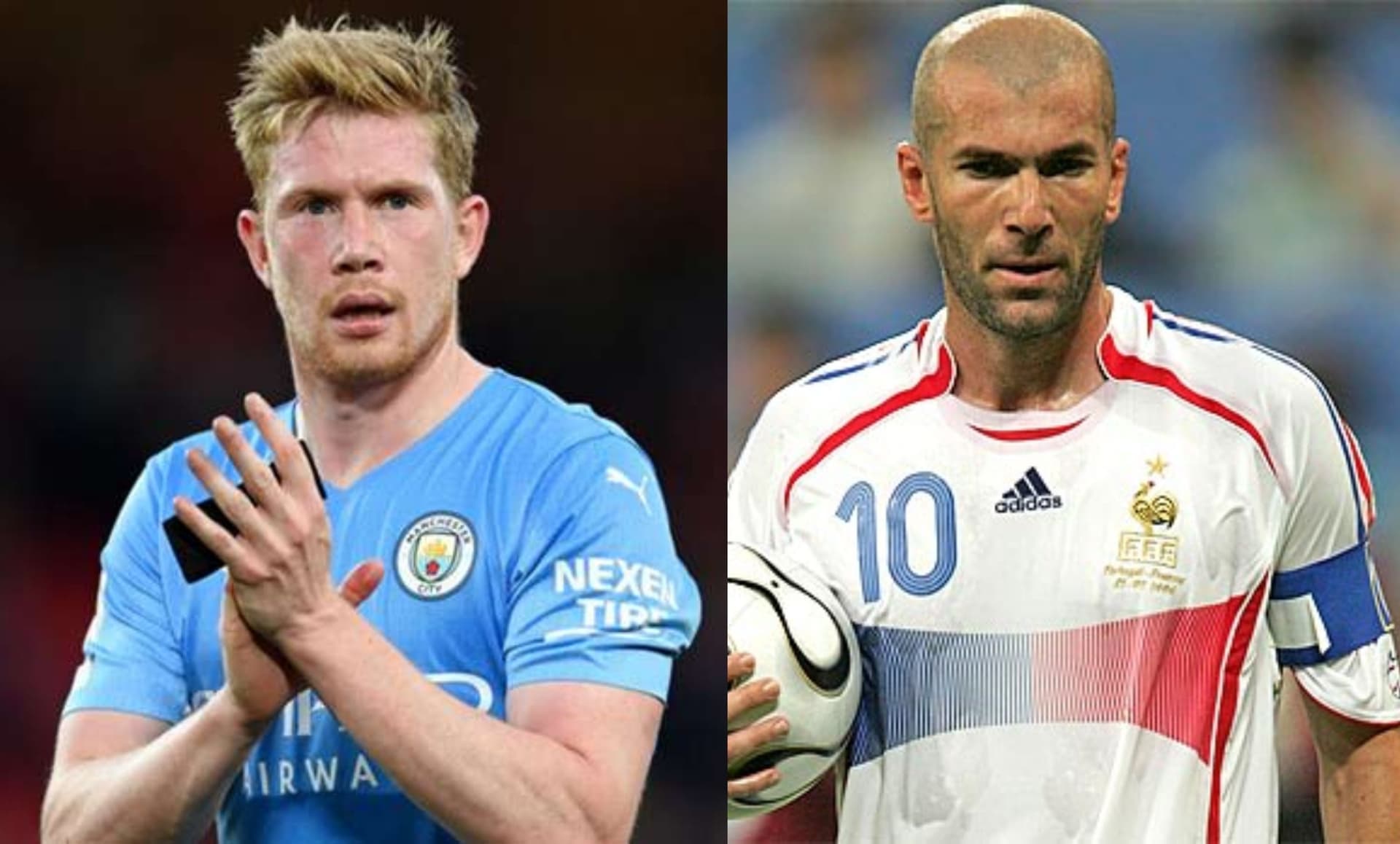 Kevin De Bruyne picks the best midfielders in history