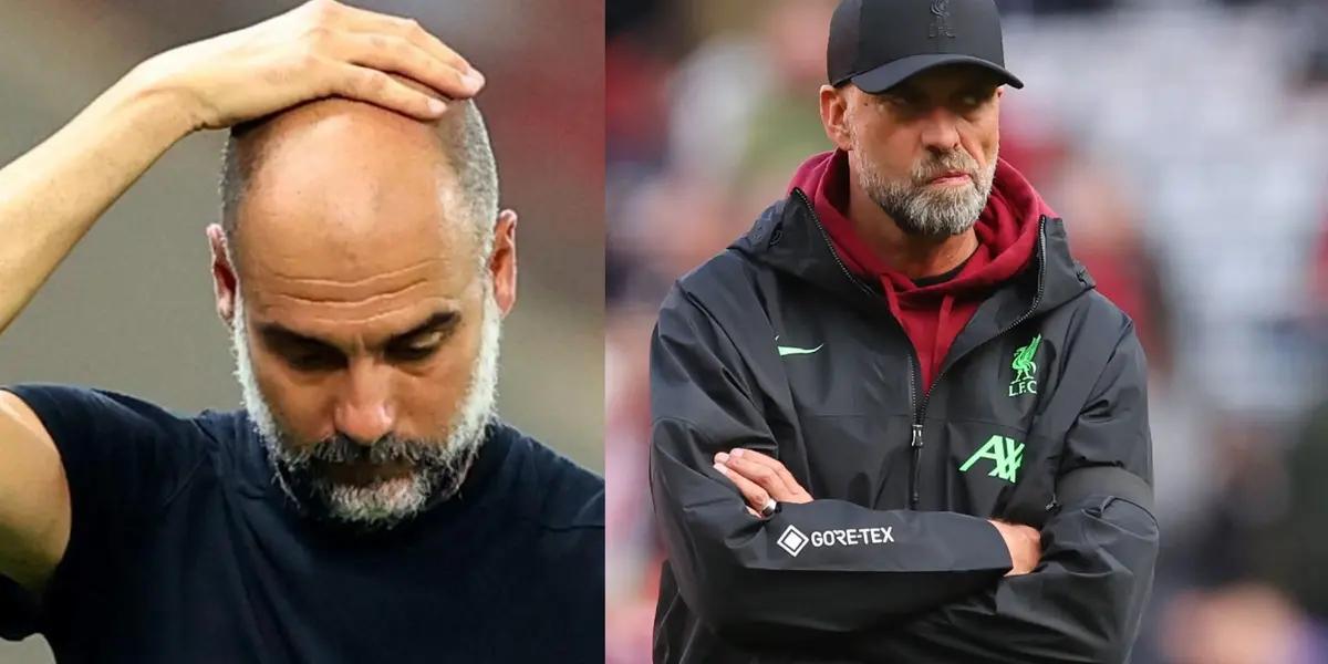 Klopp and Guardiola fight for an important objective this season