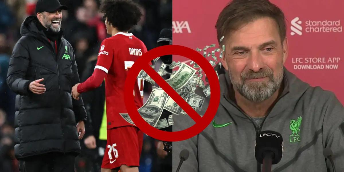 Klopp hints that it might not be necessary to spend money in the summer transfer window.