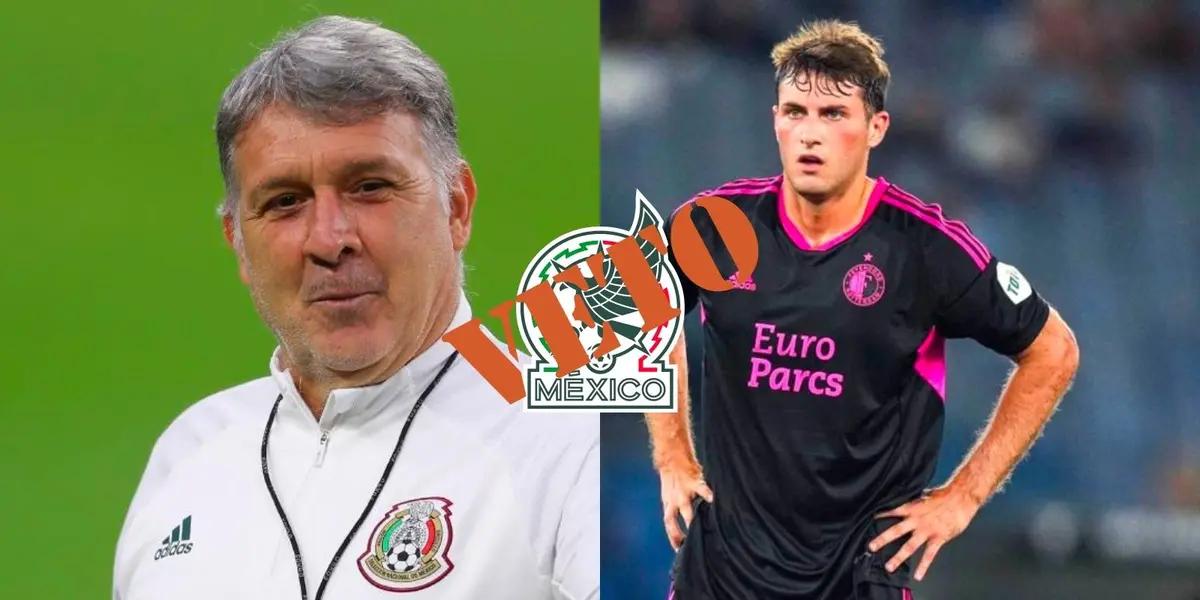 Know the details for which Gerardo Martino would veto Santiago Giménez del Tri