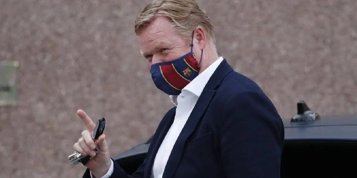 Ronald Koeman broke the silence after being ratified in Barcelona