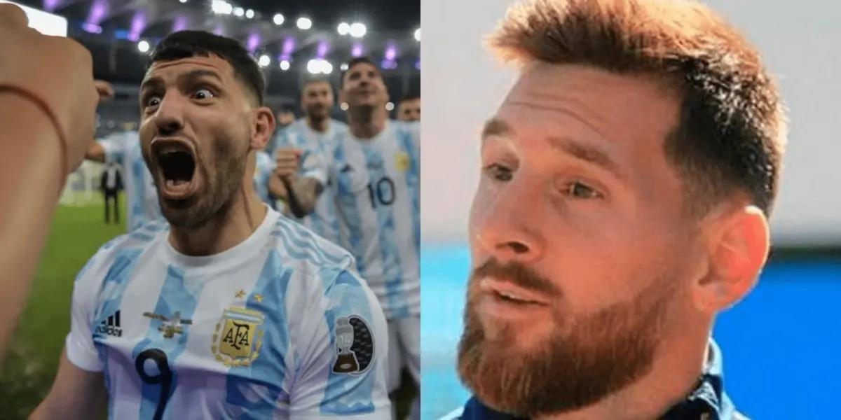 ‘Kun’ is one of the best friends of the captain of the Argentine team and in 2021 he retired from soccer activity