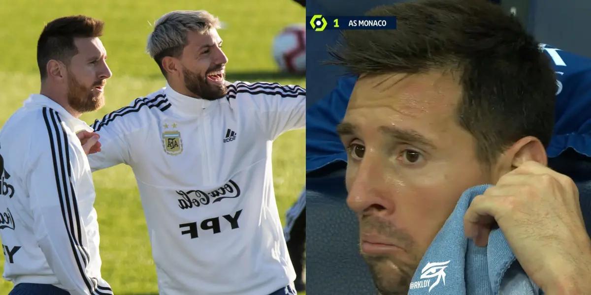 Kun was the star guest at the presentation of Barcelona of Ecuador and referred to the possible presence of Leo in the future.