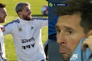 Kun was the star guest at the presentation of Barcelona of Ecuador and referred to the possible presence of Leo in the future.