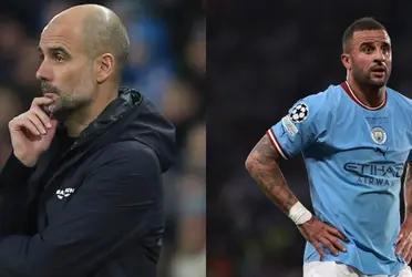 Kyle Walker gives the worst news to Pep Guardiola and surprises everyone