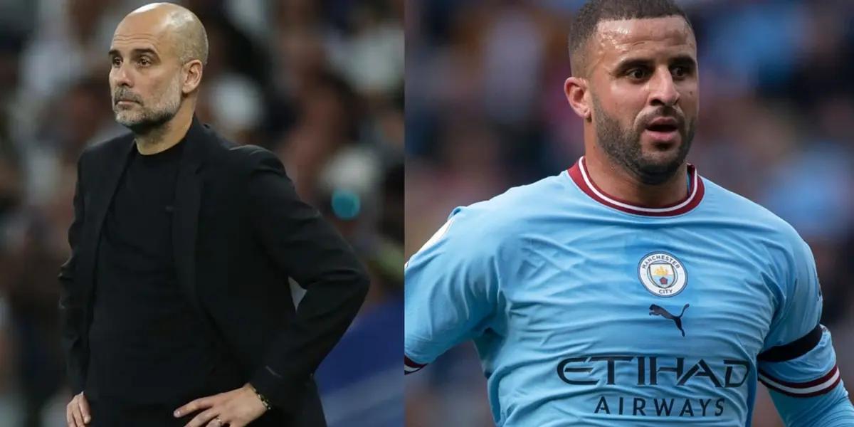 Kyle Walker's decision to continue or not at Manchester City