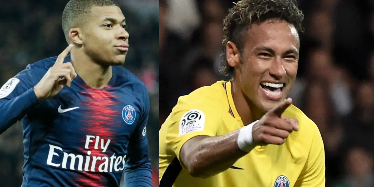 Kyliam Mbappe presented his new look and players like Di Maria opposed what the PSG striker did