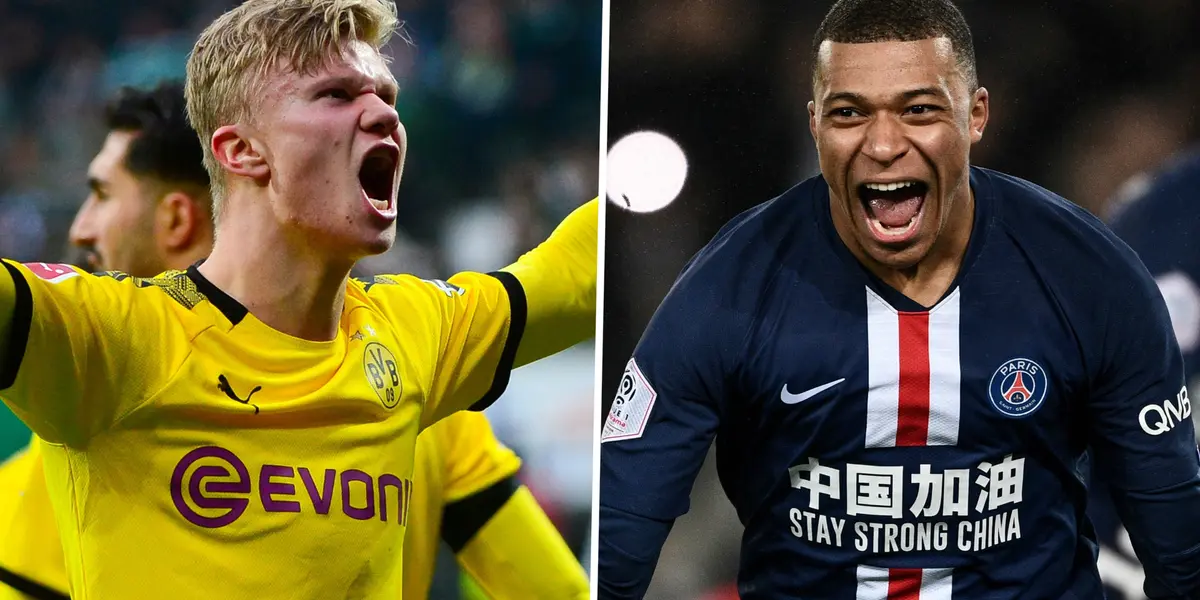 Kylian Mbappe and Erling Haaland are two of the youngest football superstars. Look at all the stats, goals, assists and money they earn.