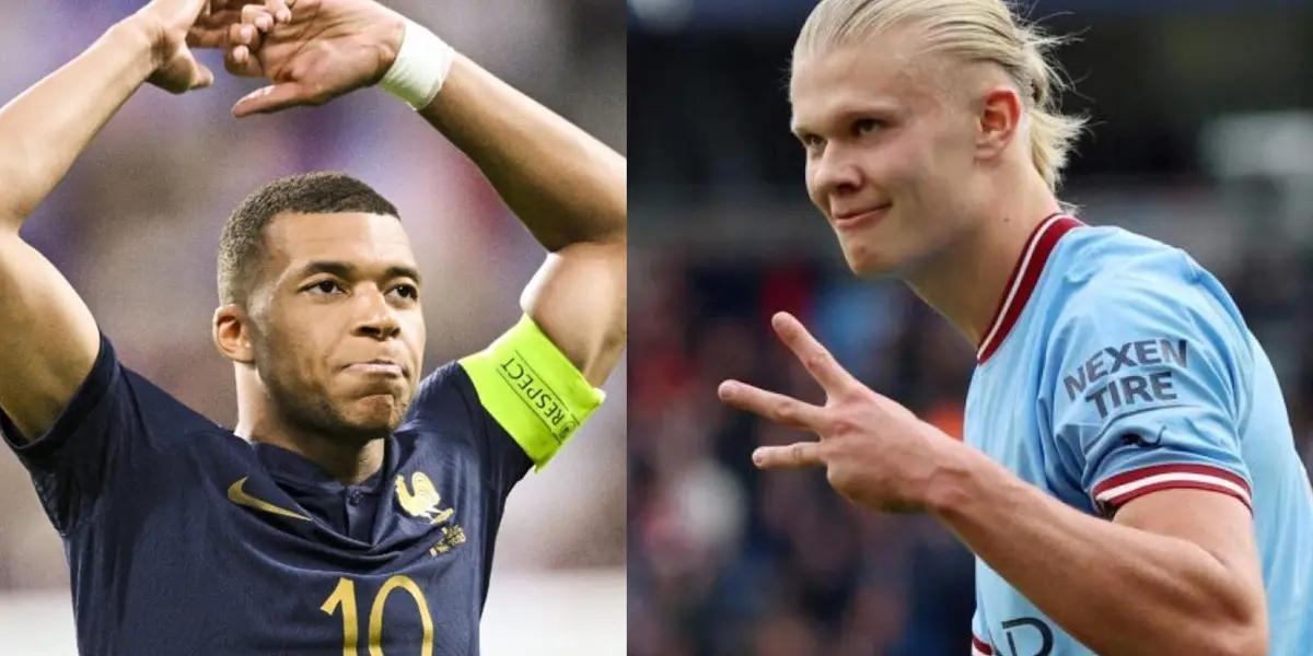 Kylian Mbappe and Haaland are not the scorers of the year, there is a player who surpasses them