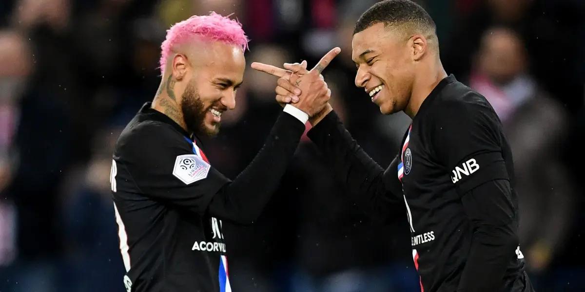 Kylian Mbappe and Ney did not receive any comments from Galtier.