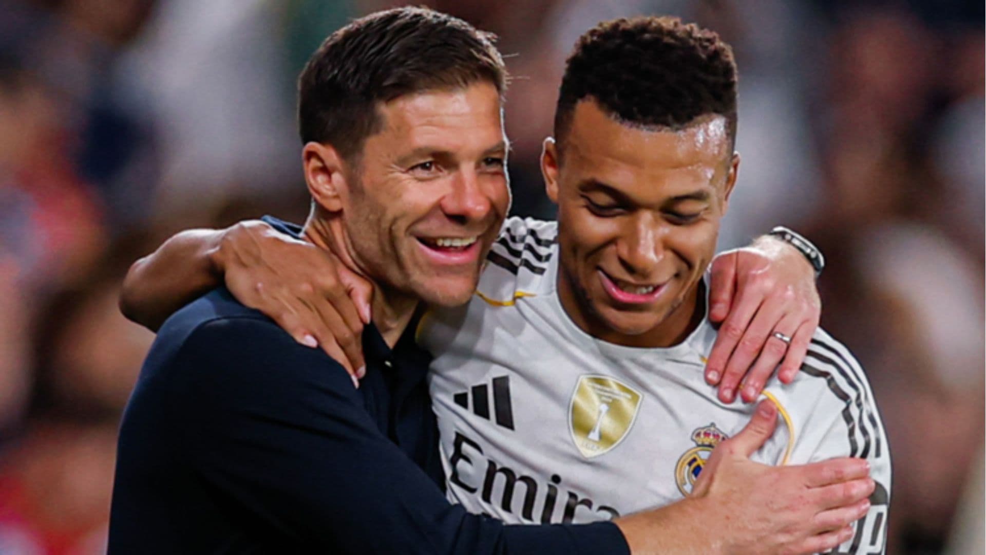 Kylian Mbappé and Xabi Alonso - Real Madrid