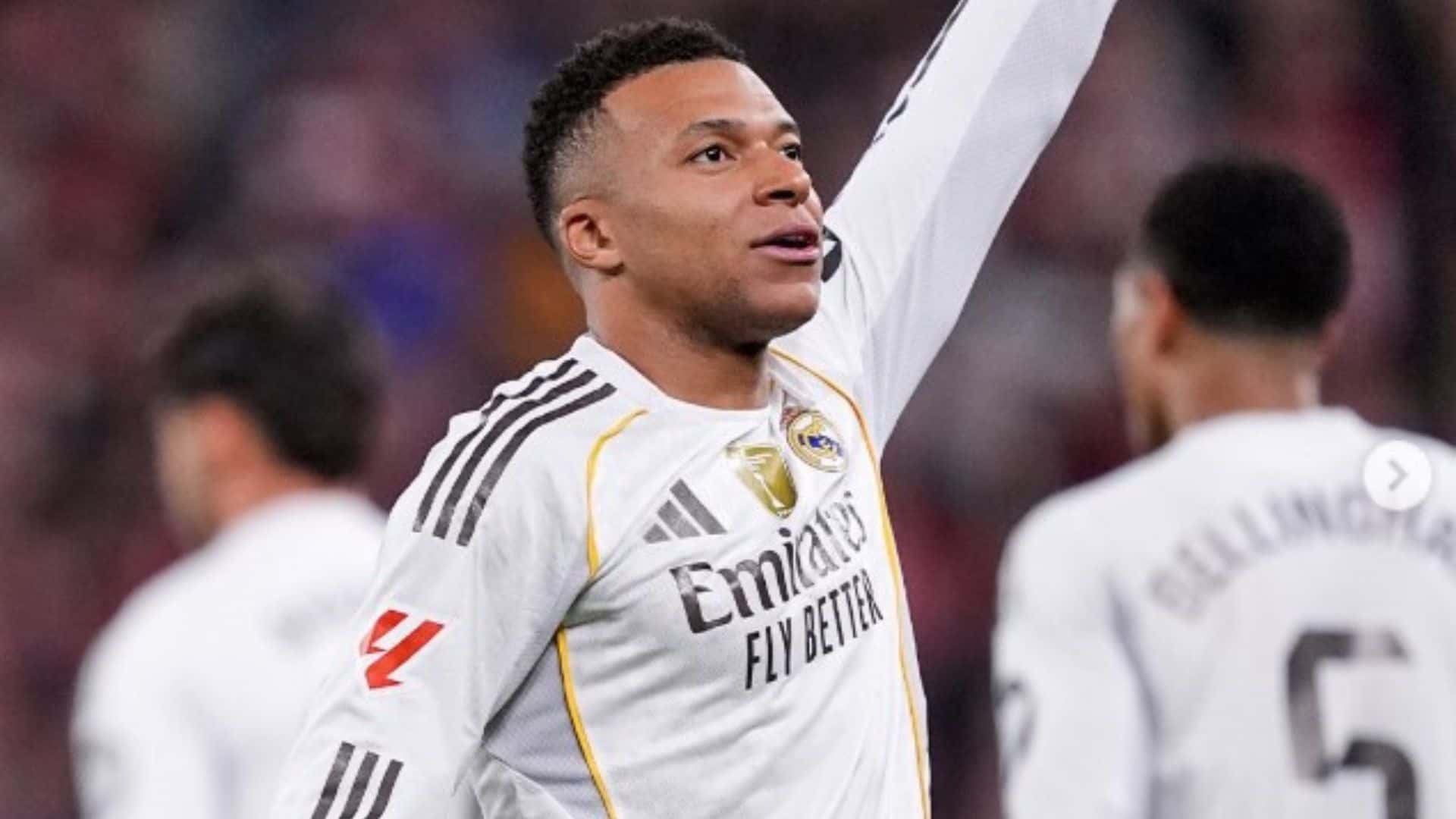 Kylian Mbappé broke Cristiano Ronaldo's record as all time goal-scorer in a league phase - Instagram @K.mbappe