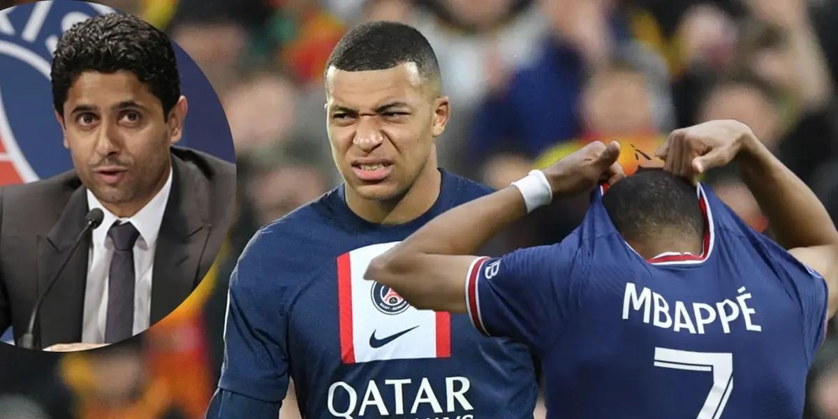 Kylian Mbappé continues with his whims and a teammate got tired asking for more commitment