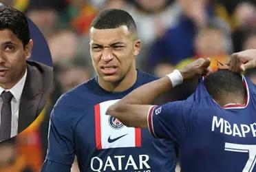 Kylian Mbappé continues with his whims and a teammate got tired asking for more commitment