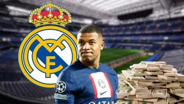 Kylian Mbappé during a Champions League match with Paris Saint-Germain