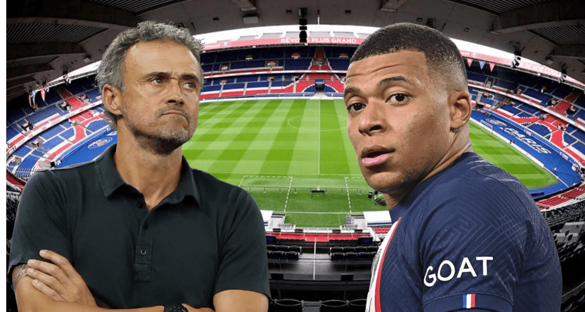 Kylian Mbappé fue el mejor jugador del partido pero Luis Enrique no piensa lo mismo