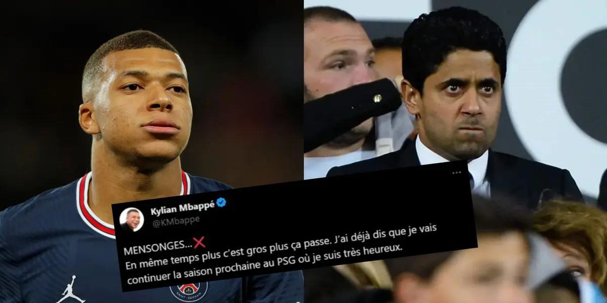 Kylian Mbappé got fed up with the rumors and announced where he'll play next season.
