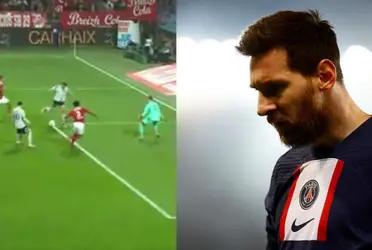 Kylian Mbappe had the 2-1 on this boots, but he chose not to pass the ball to Messi, and missed.