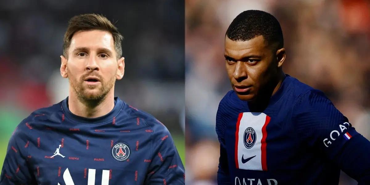 Kylian Mbappe is not happy to hear about Messi's replacement.
