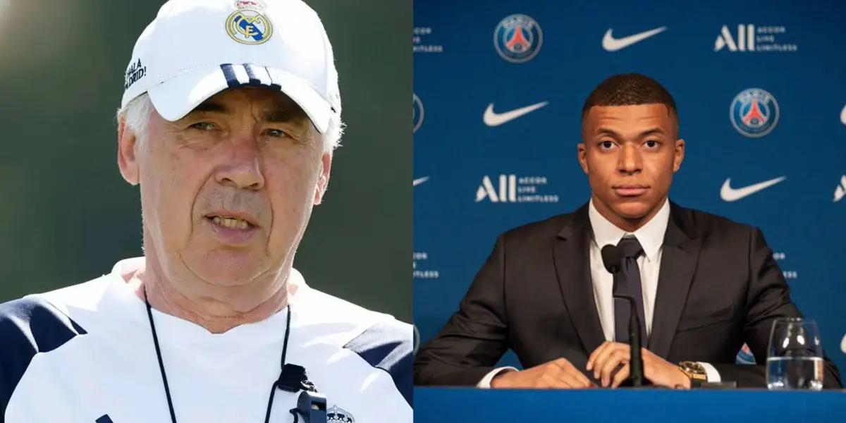 Kylian Mbappé may arrive to Real Madrid, however, Ancelotti has no hurry.