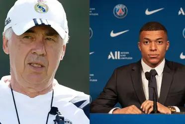 Kylian Mbappé may arrive to Real Madrid, however, Ancelotti has no hurry.