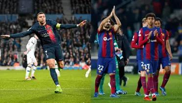 Kylian Mbappé might already have an advantage against FC Barcelona in the Champions League next week.