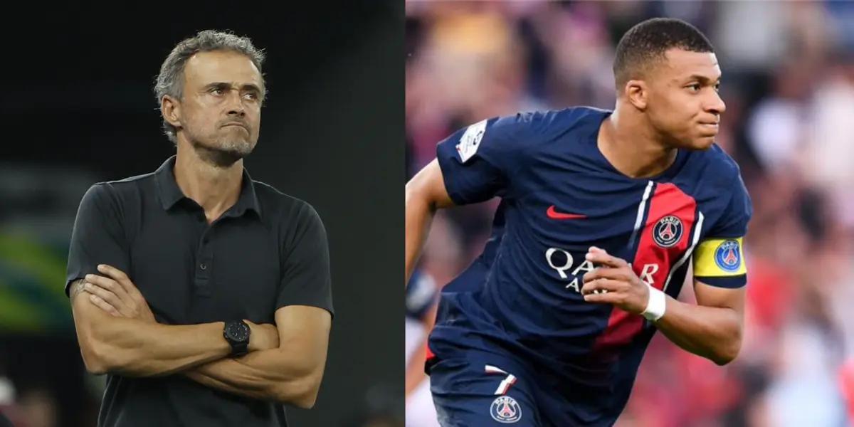 Kylian Mbappe returned to PSG and thus celebrated his goal