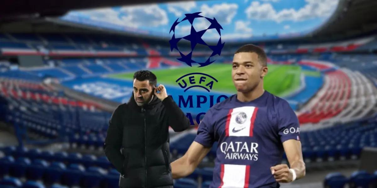 Kylian Mbappé scored four goals against Barcelona the last time they faced each other