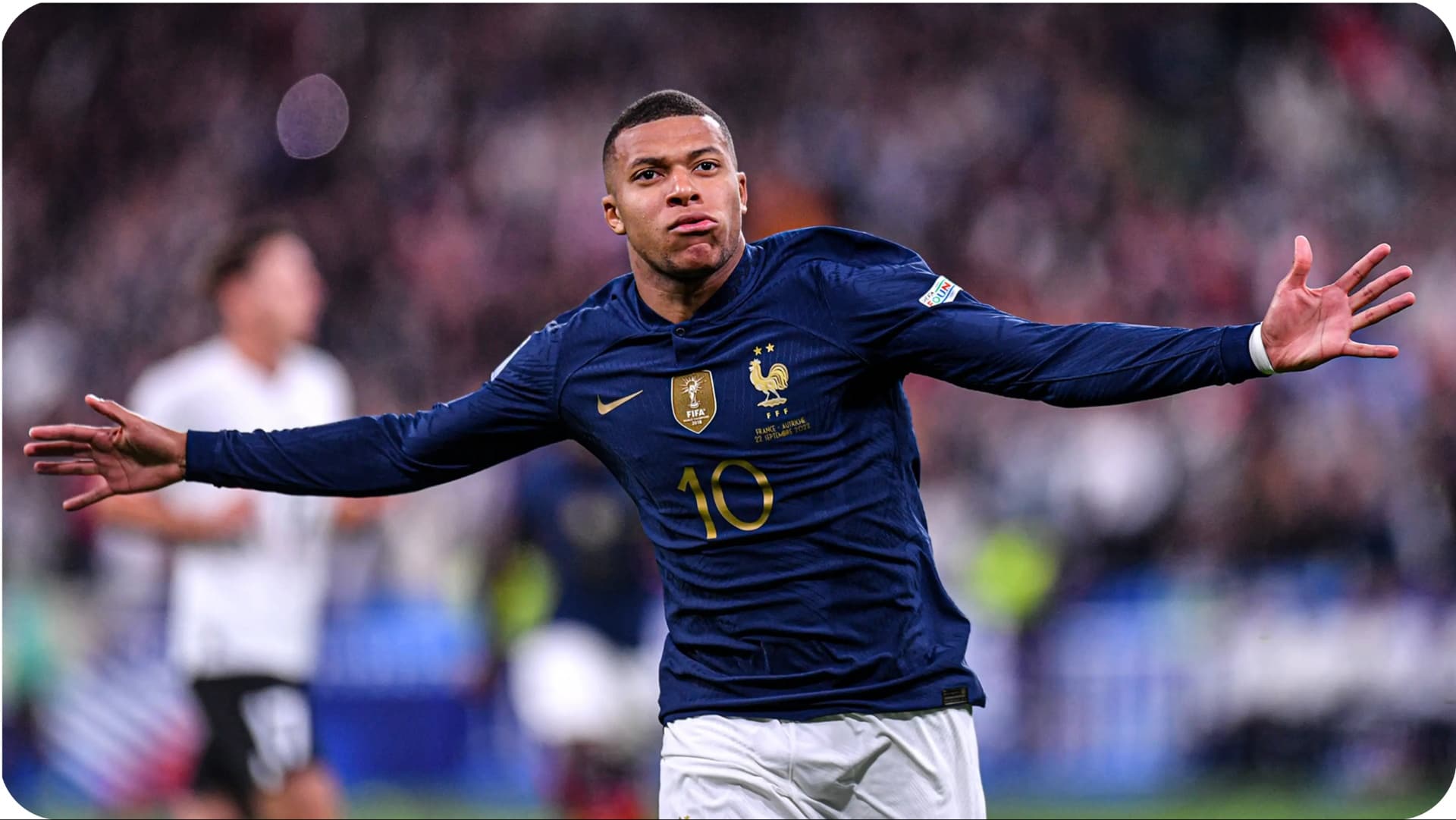 Kylian Mbappe seems open to represent France in the 2024 Summer Olympics hosted in Paris.
