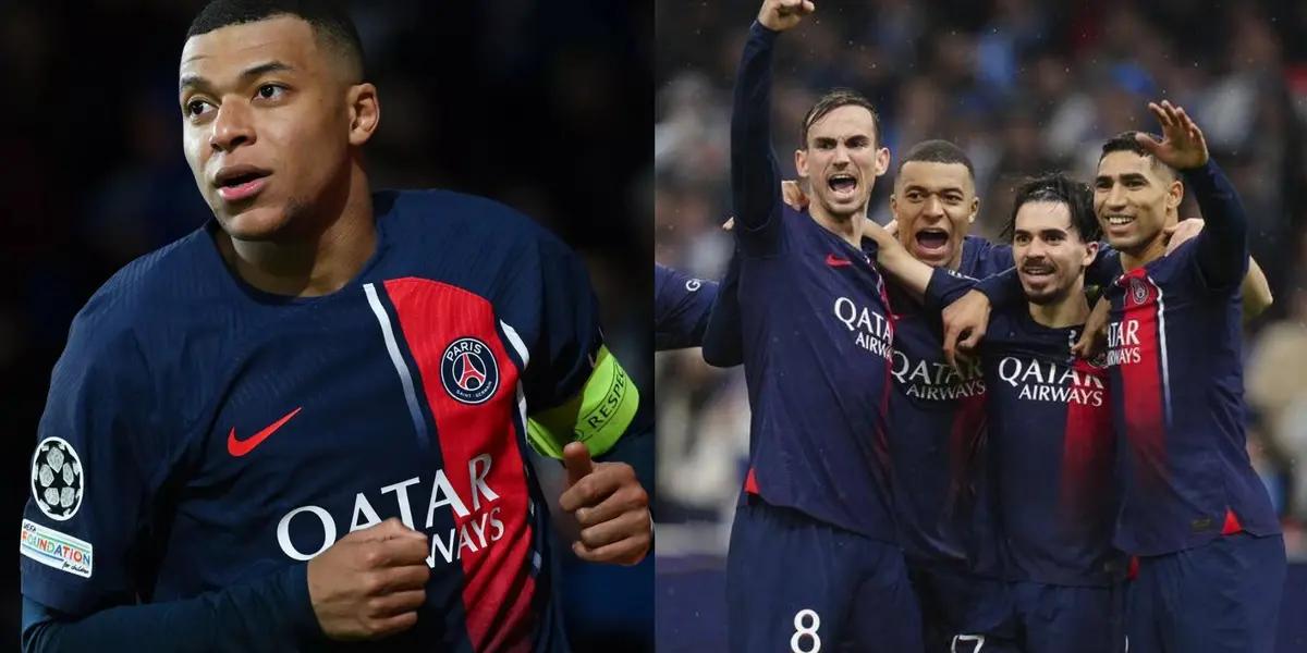 Kylian Mbappé tops another list that includes the rest of his PSG teammates.