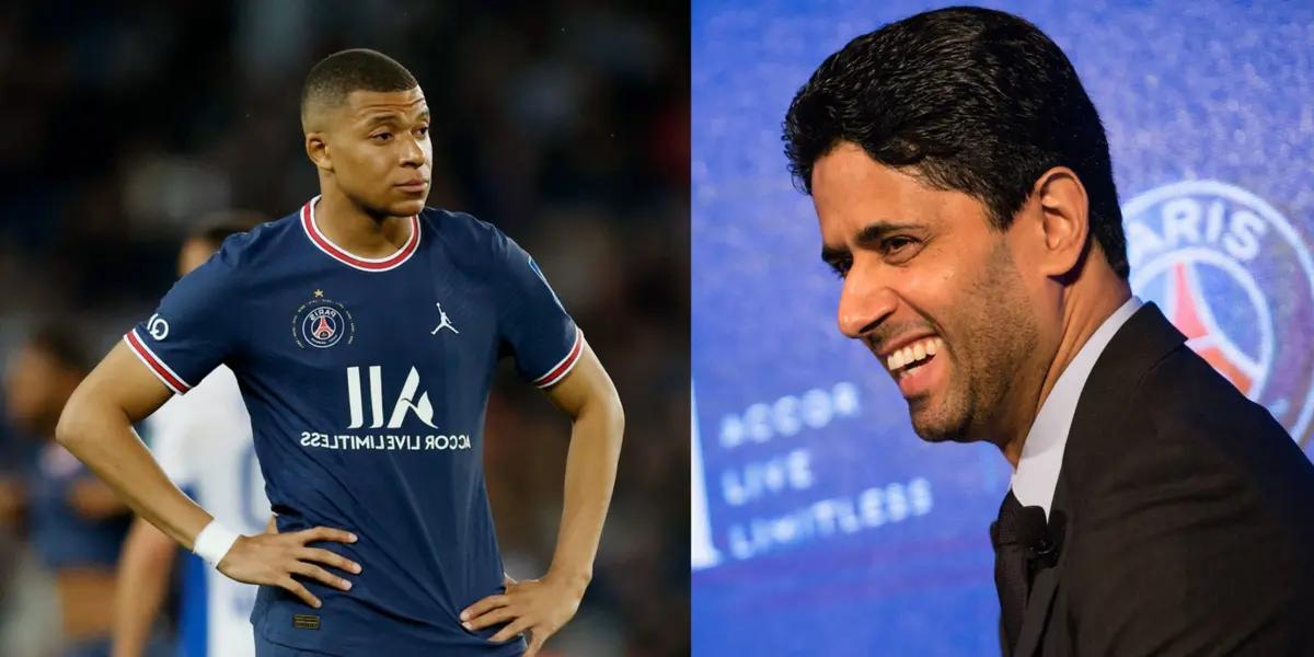 Kylian Mbappe was not happy with PSG´s official social media.