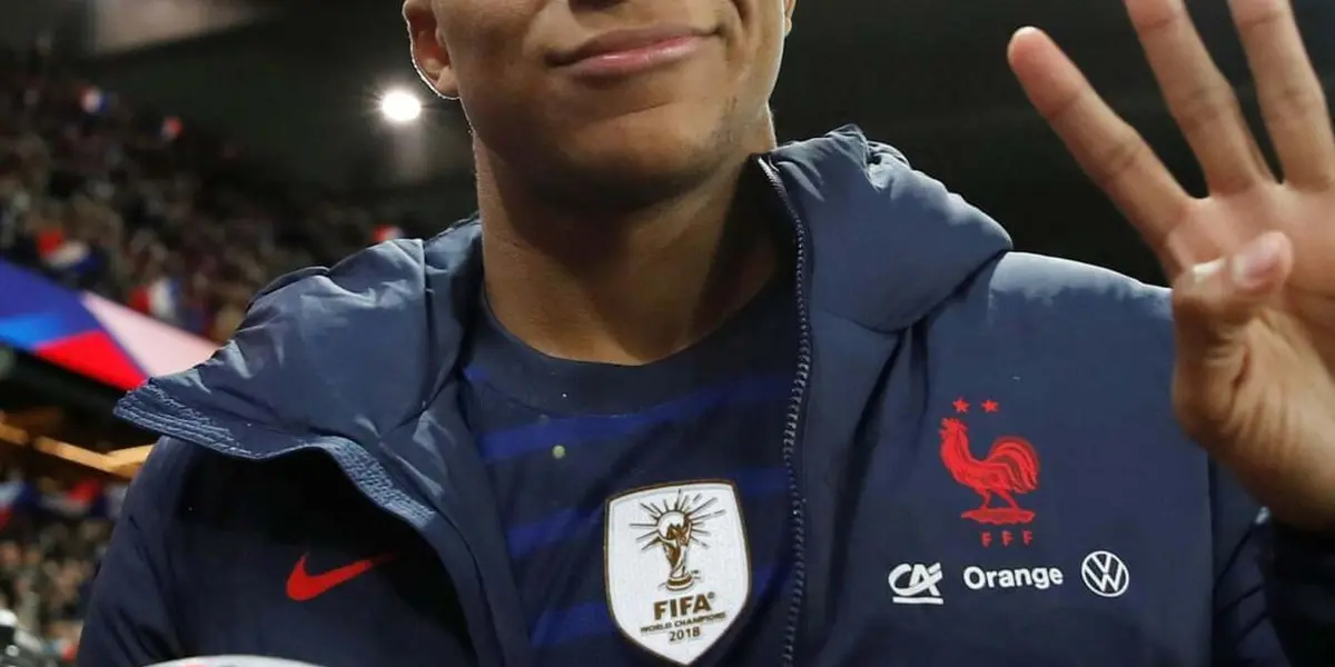 Kylian Mbappé was the star of the match for France last night with four goals. See how much fortune he will withdraw for the goals.