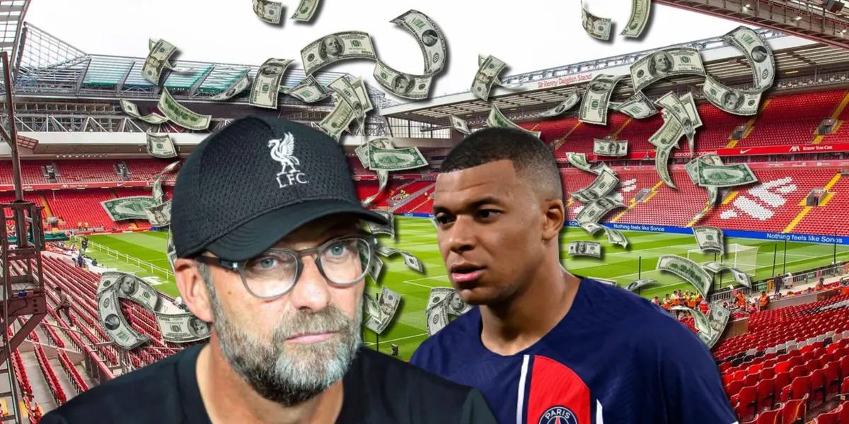 Kylian Mbappé would be rejected by Liverpool due to the arrival of another center forward.