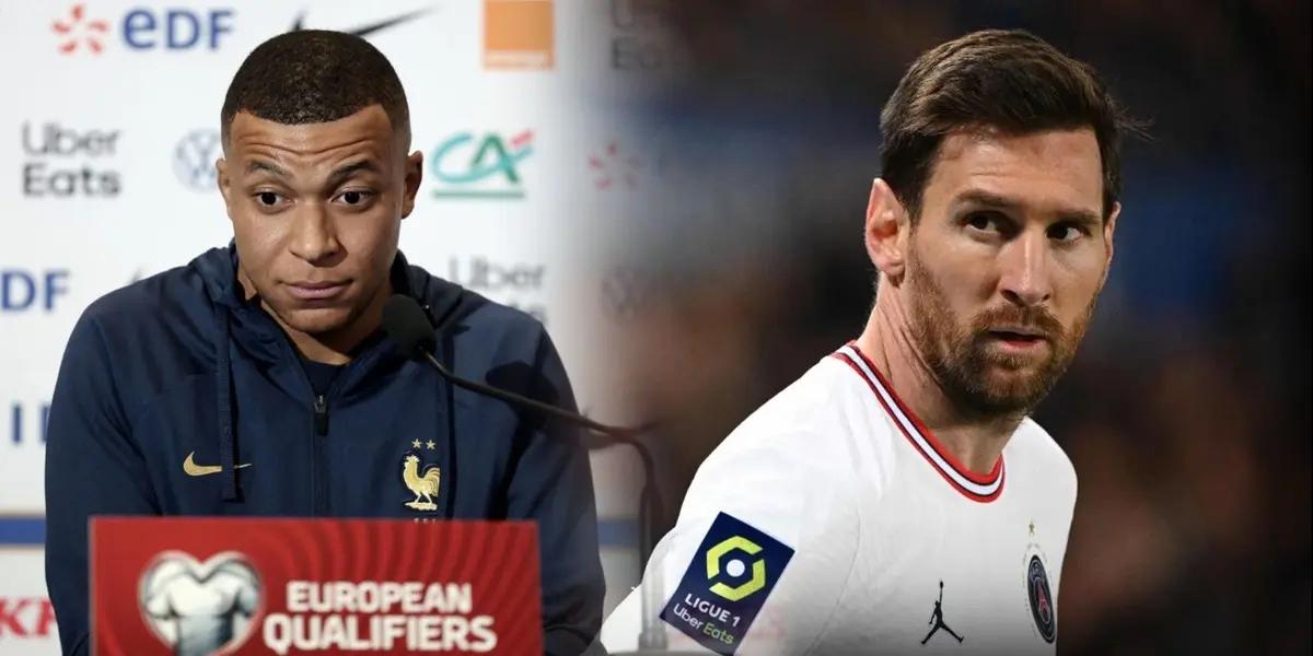 Kylian referred to his development as a player and launched a hidden dart for the Rosario player.