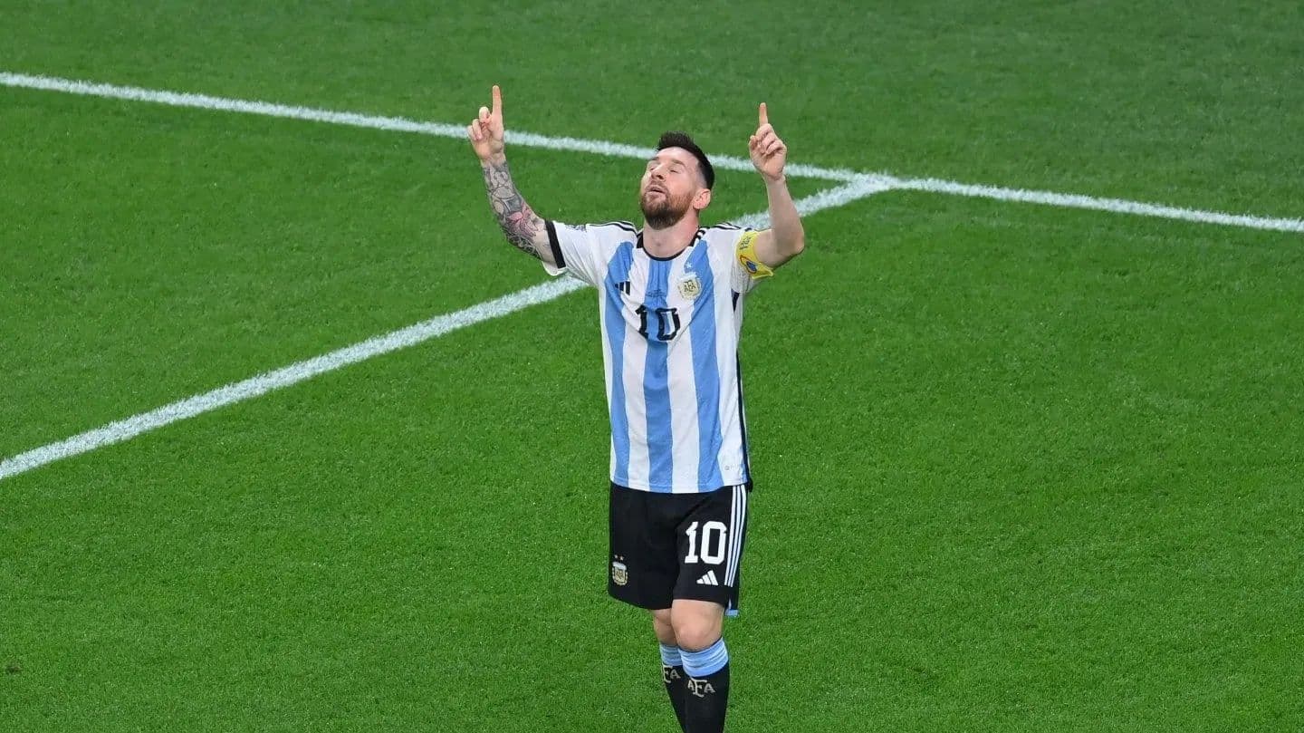 La Albiceleste opened the scoring through Lionel Messi, and the other person responsible was largely the Brighton player.