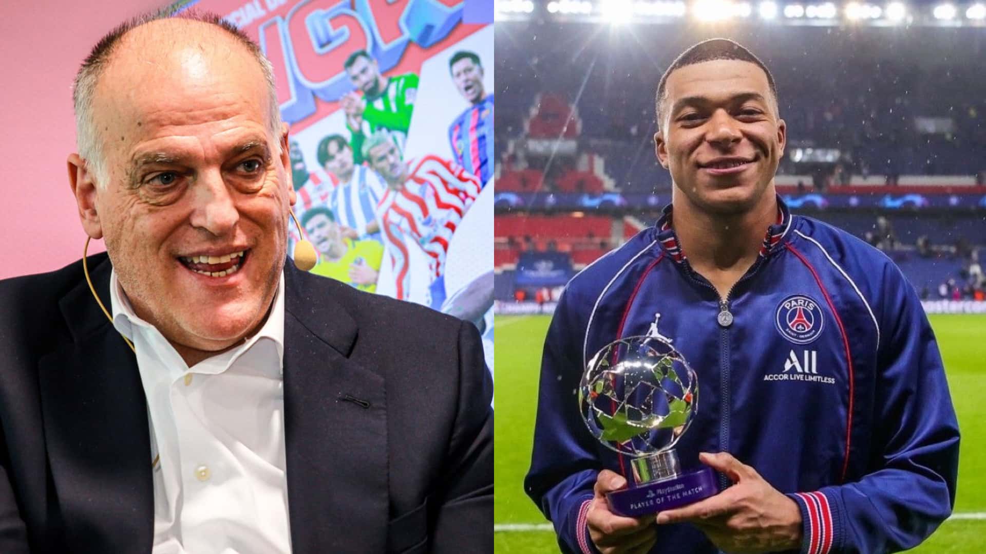 La Liga president Javier Tebas explains why Mbappé is joining Real Madrid.